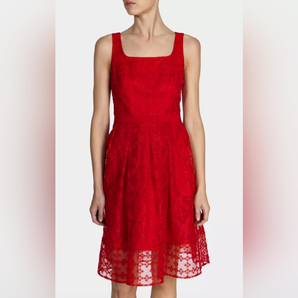 Karen Millen Embroidered organza Dress